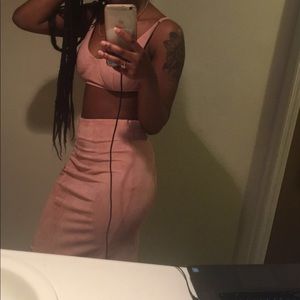 2 piece set pink